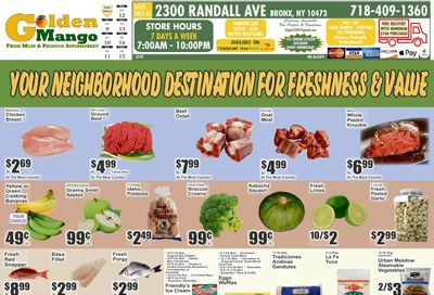 Golden Mango (2300 Randall Avenue, Bronx, NY) Key Food Weekly Ad October 9 - 15, 2026