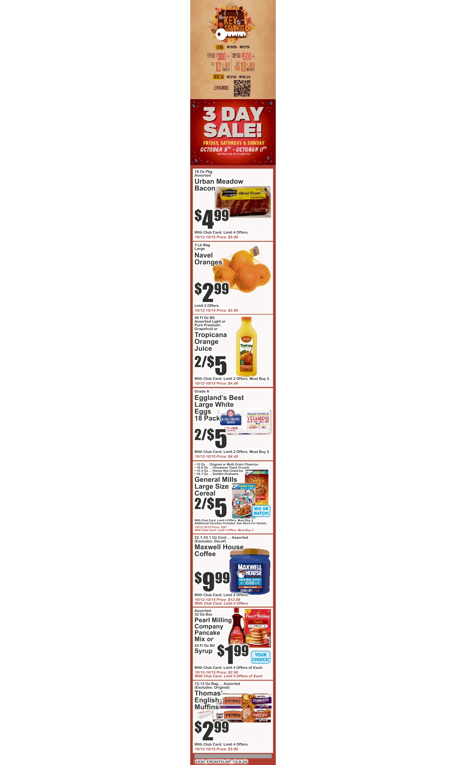 Food Universe (1720 Atlantic Ave., Brooklyn, NY) Weekly Ad October 9 - 15, 2026