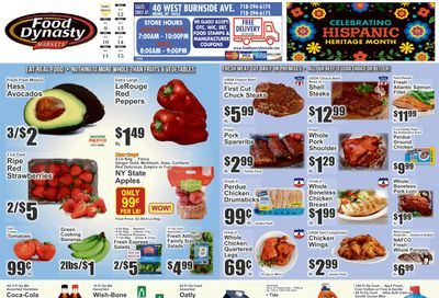 Food Dynasty (Bronx, NY) Key Food Weekly Ad October 9 - 15, 2026