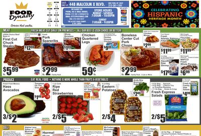 Food Dynasty (New York, NY) Key Food Weekly Ad October 9 - 15, 2026