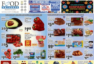 Food Universe (Hazleton, PA) Weekly Ad October 9 - 15, 2026