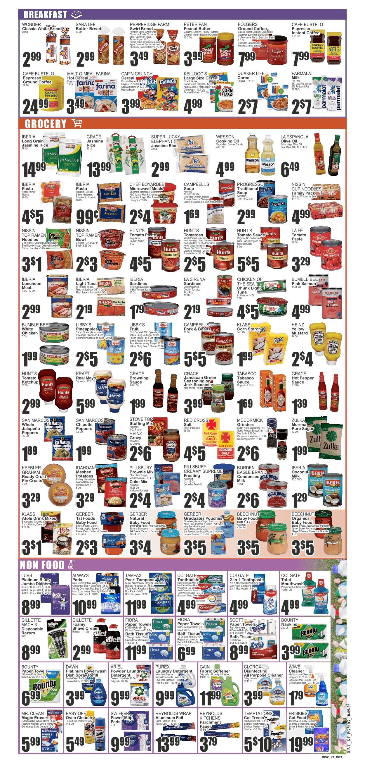 Food Universe (Lakeland, FL) Weekly Ad October 9 - 15, 2026