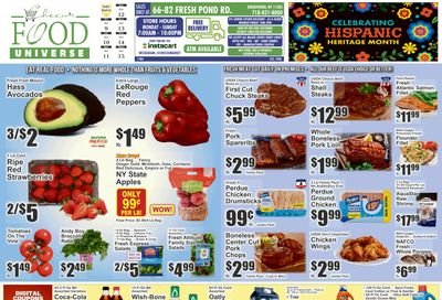 Food Universe (Ridgewood, NY) Weekly Ad October 9 - 15, 2026