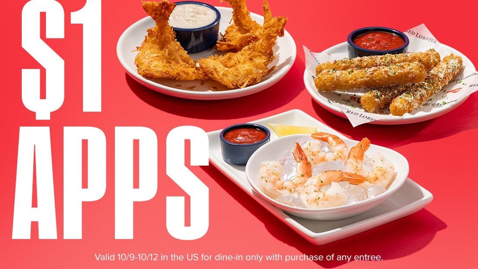 Red Lobster: $1 Apps for the Long Weekend Red Lobster: $1 Apps for the Long Weekend