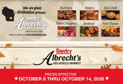 Albrecht's Delafield Market Weekly Ad October 8 - 14, 2026