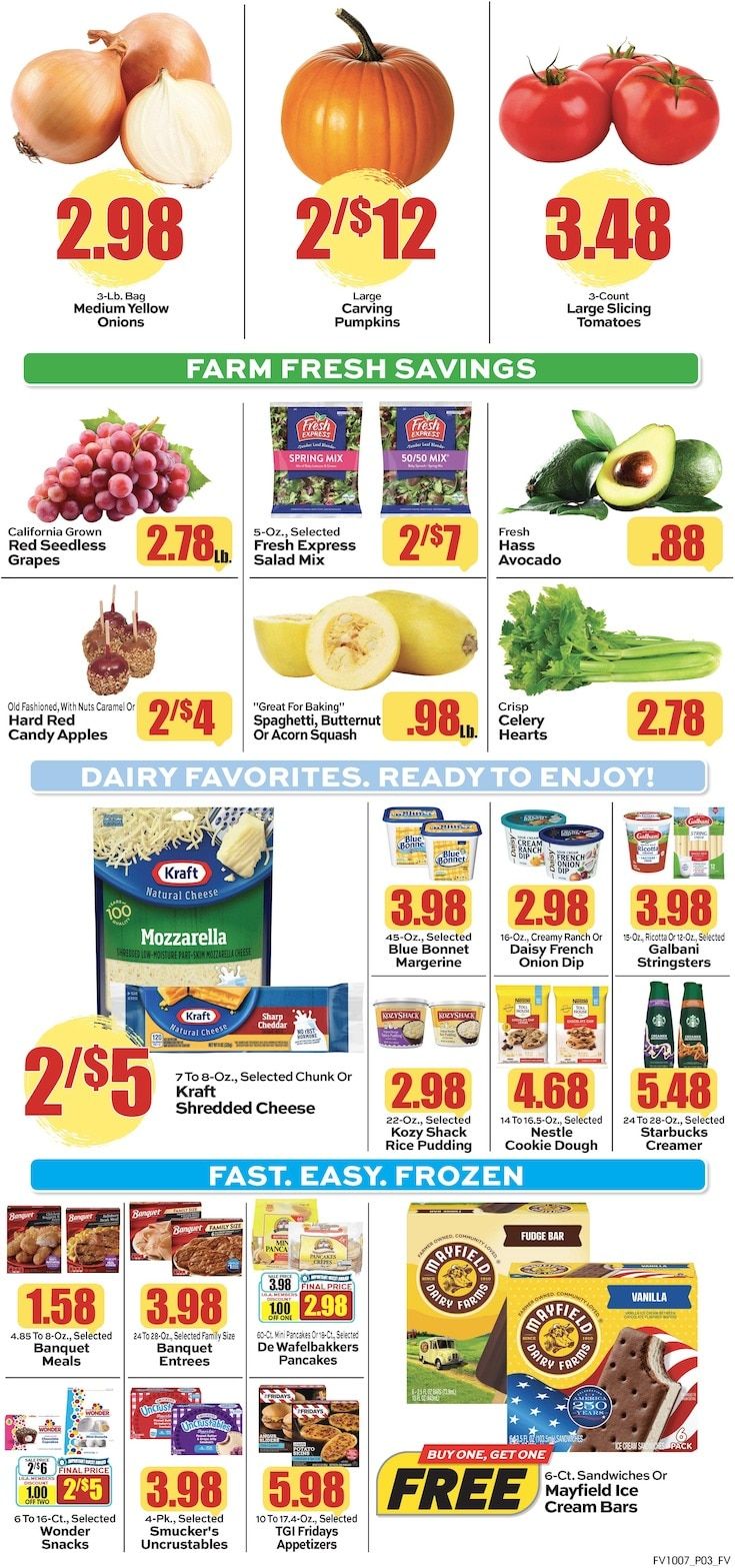 Fairvalue Marketplace Weekly Ad October 7 - 13, 2026