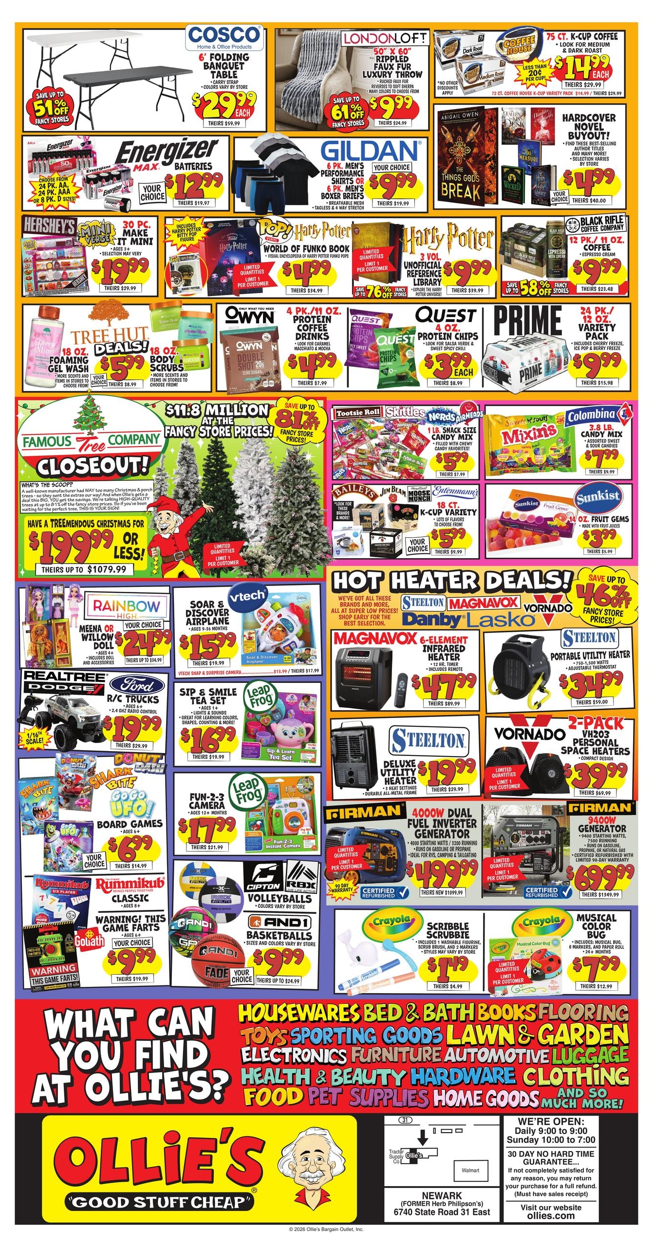 Ollie's Bargain Outlet (Rochester Area, NY) Weekly Ad October 21 - November 9, 2026