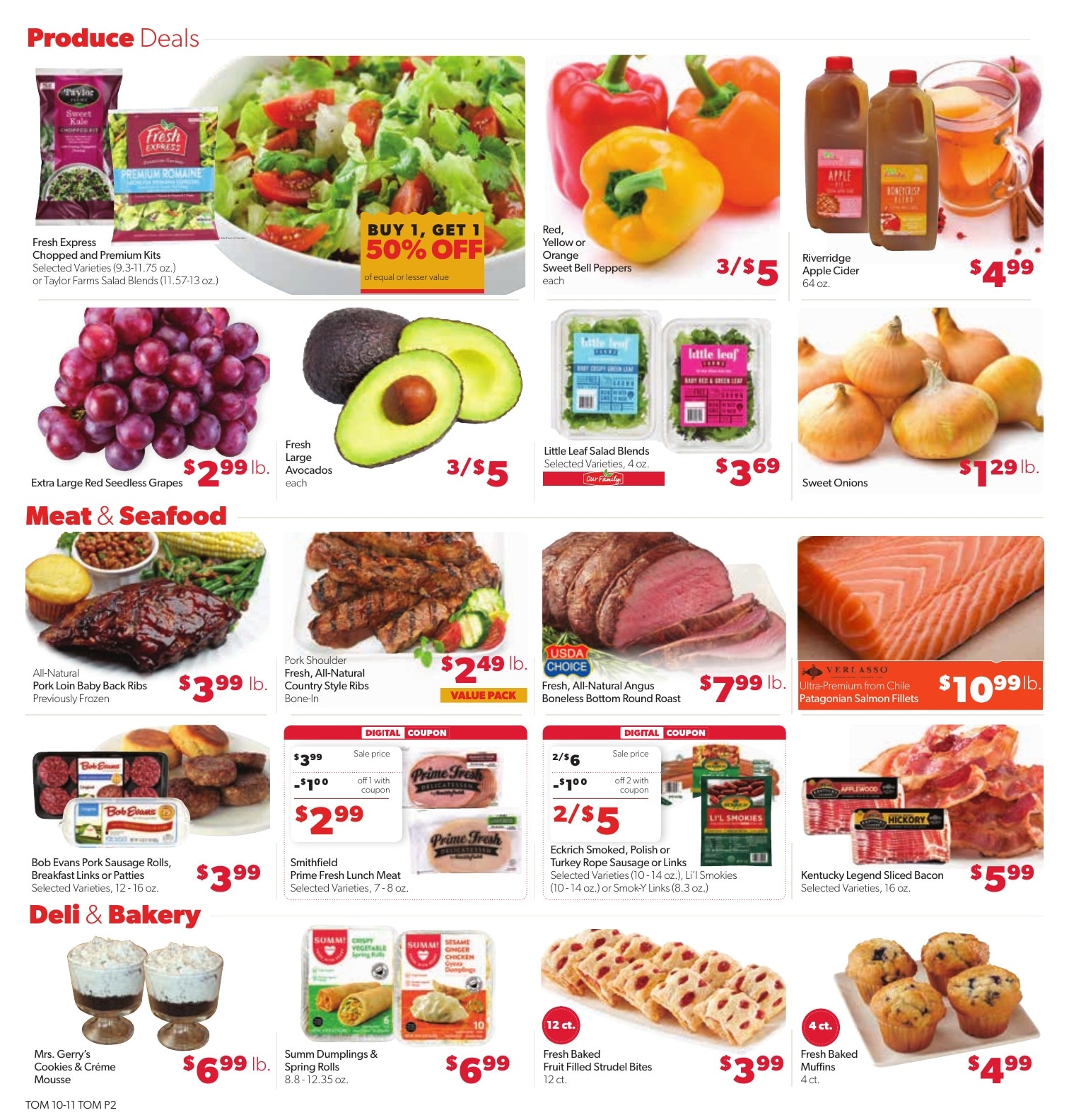 Tom's Food Center (Okemos, MI) Weekly Ad October 11 - 17, 2026