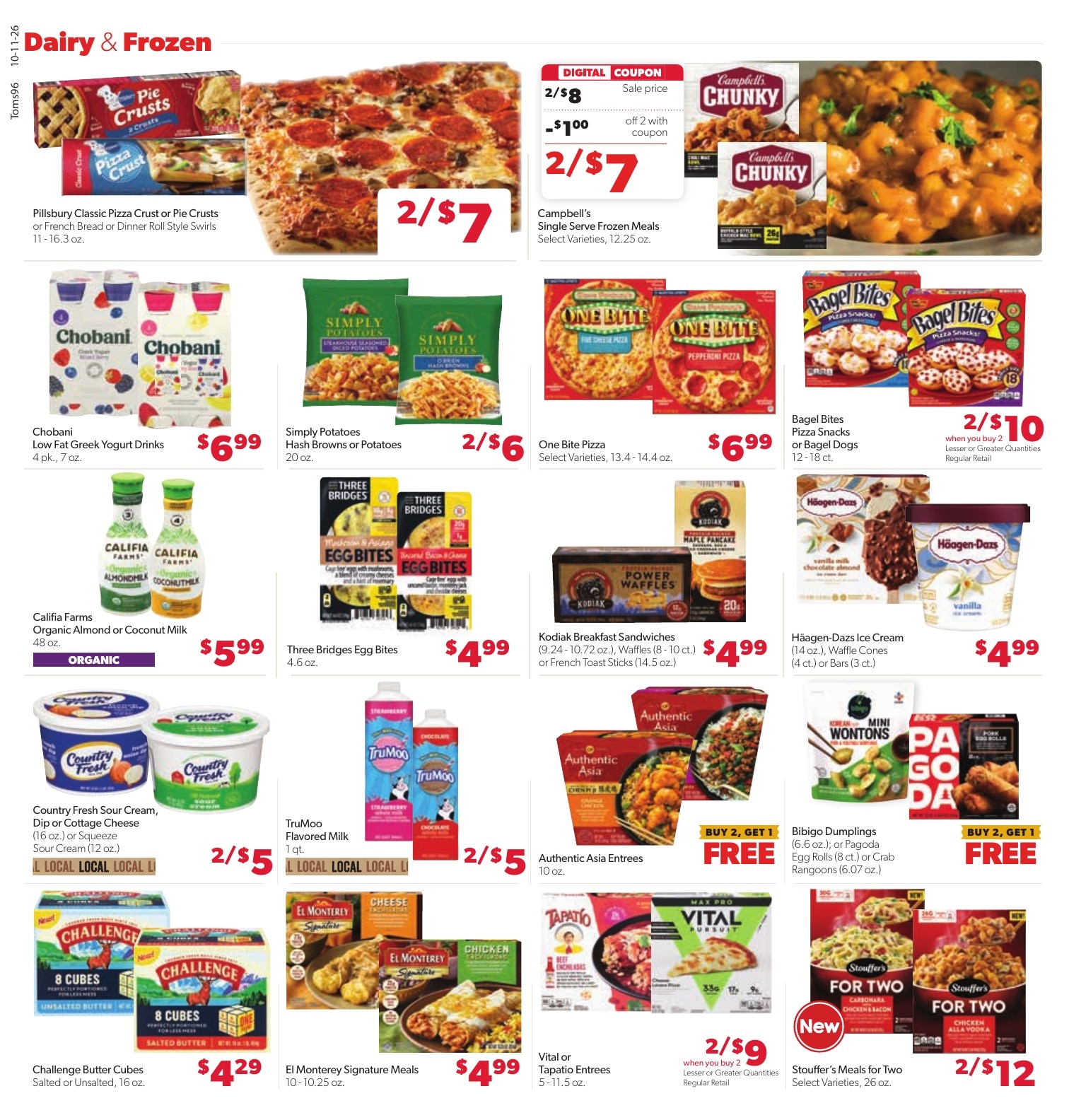 Tom's Food Center (Portland, MI) Weekly Ad October 11 - 17, 2026