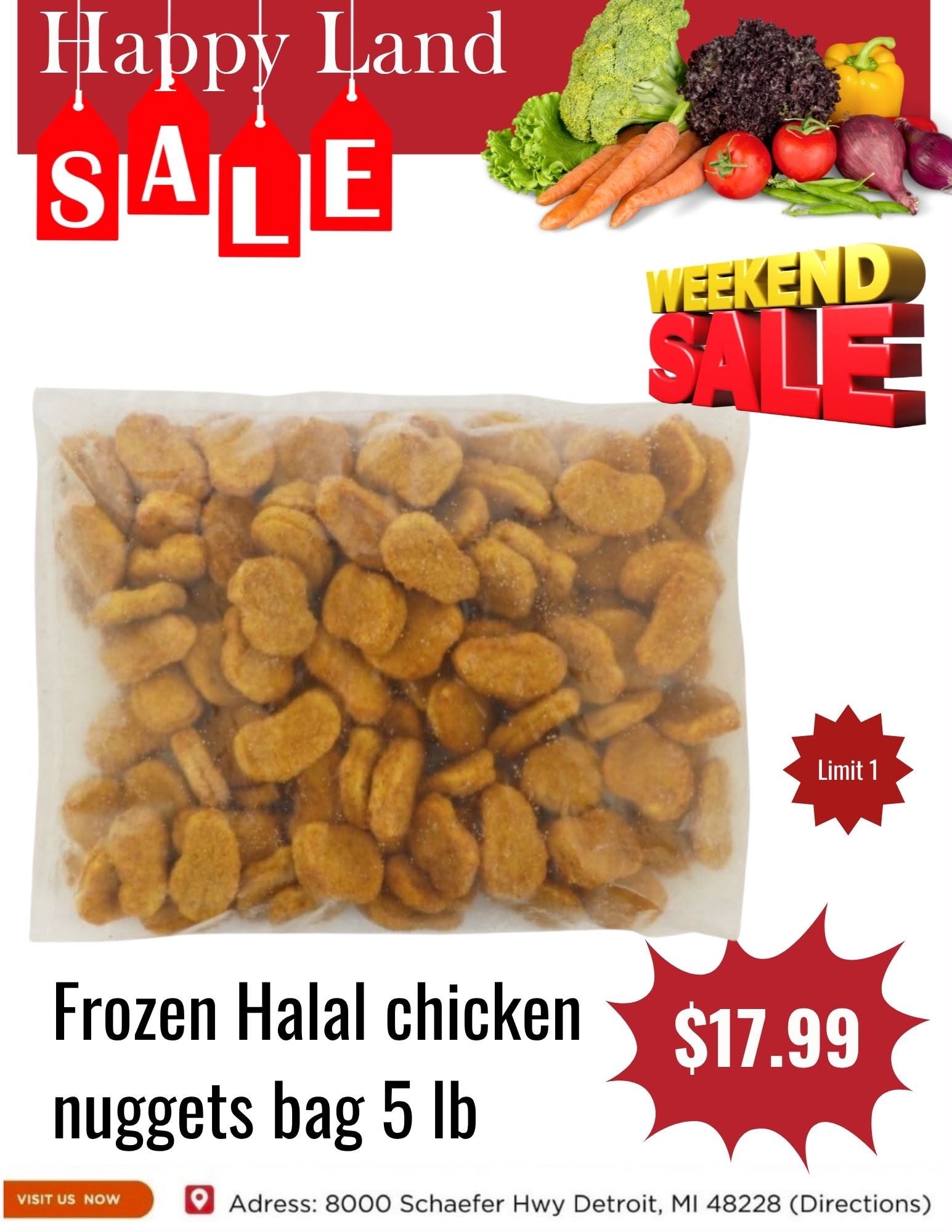 Happy Land Market (8000 Schaefer Highway, Detroit, MI) Weekly Ad October 10 - 10, 2026