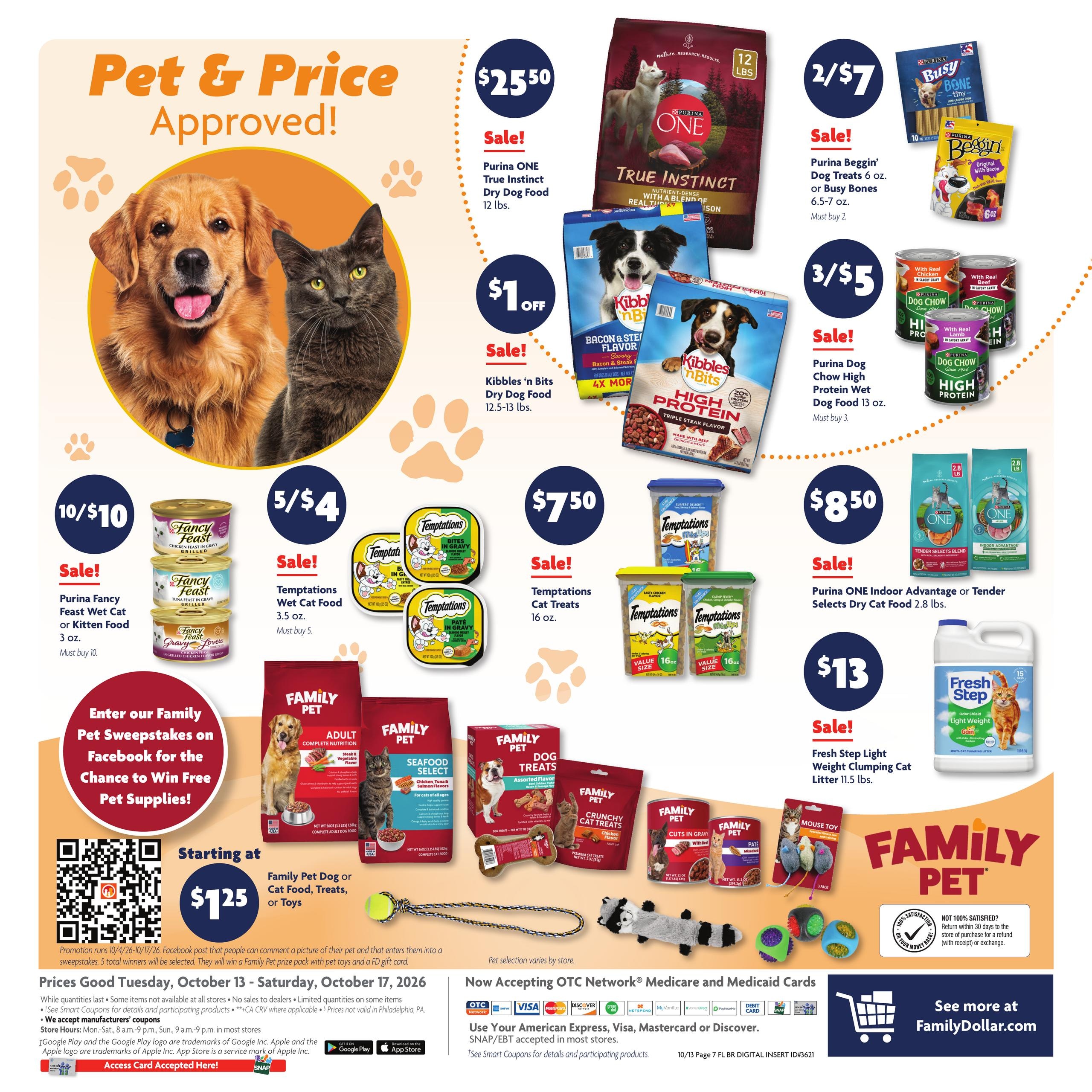 Family Dollar (Altamonte Springs Area, FL) Weekly Ad October 13 - 17, 2026
