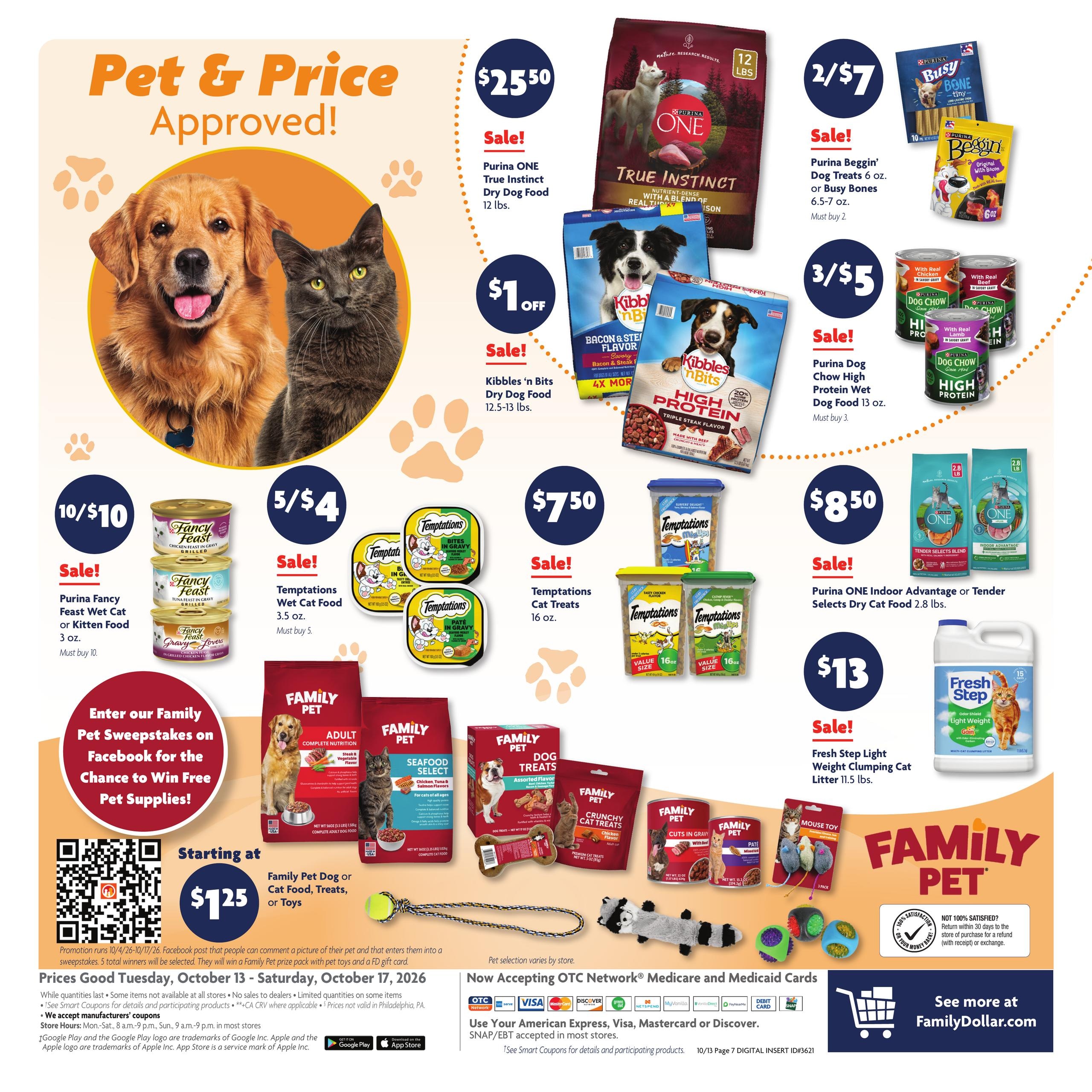 Family Dollar (Axton Area, VA) Weekly Ad October 13 - 17, 2026