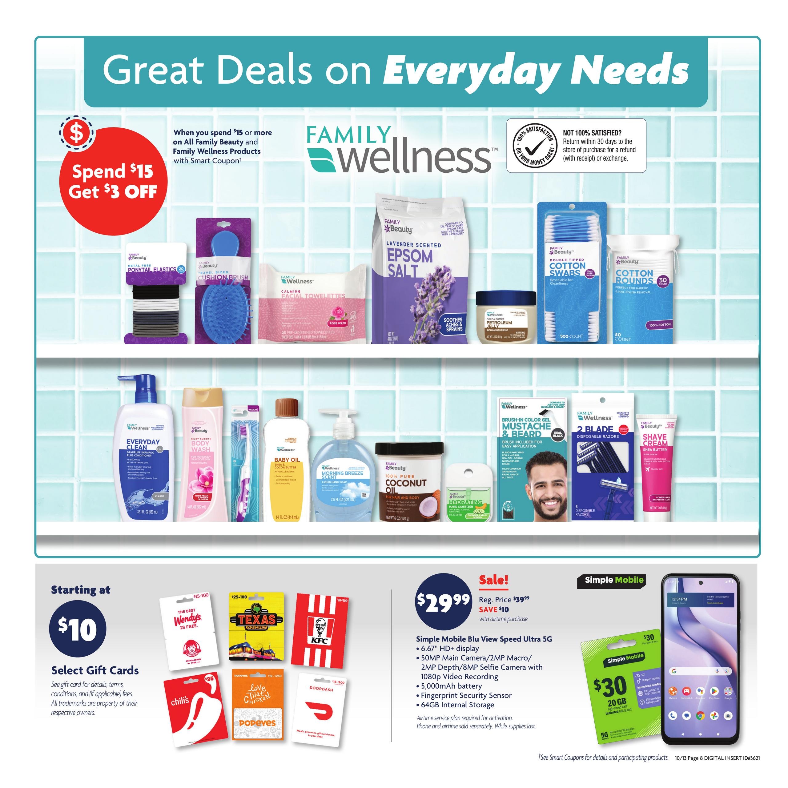 Family Dollar Weekly Ad October 13 - 17, 2026
