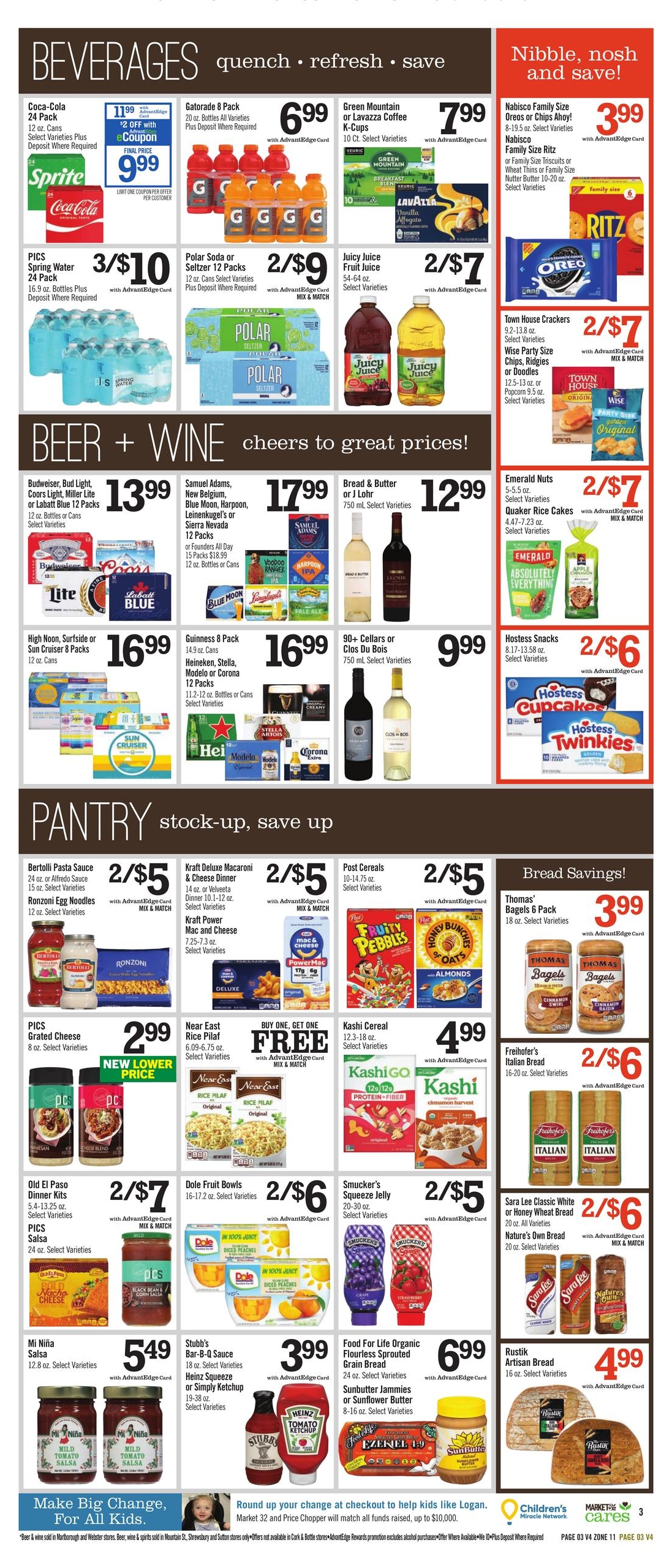Price Chopper (Auburn Area, MA) Weekly Ad October 11 - 17, 2026