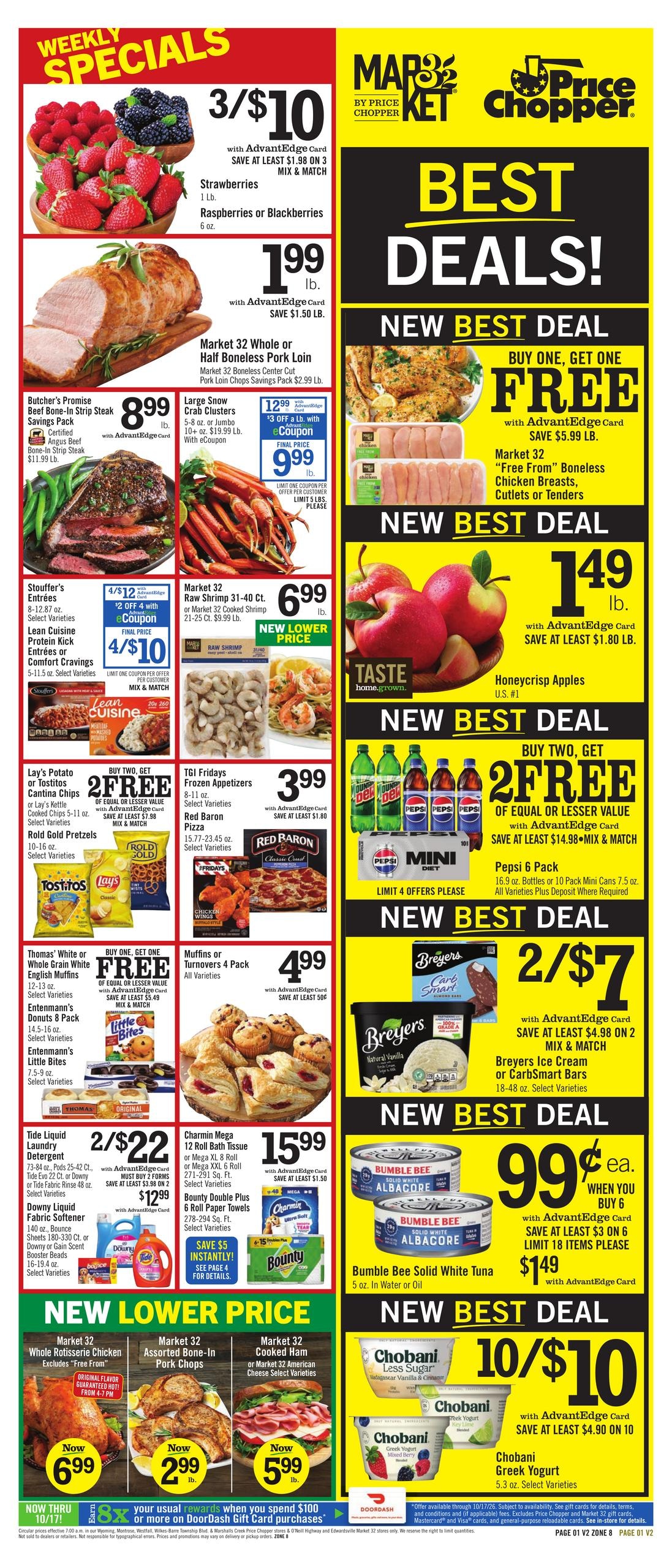 Price Chopper (Jackson Area, PA) Weekly Ad October 11 - 17, 2026