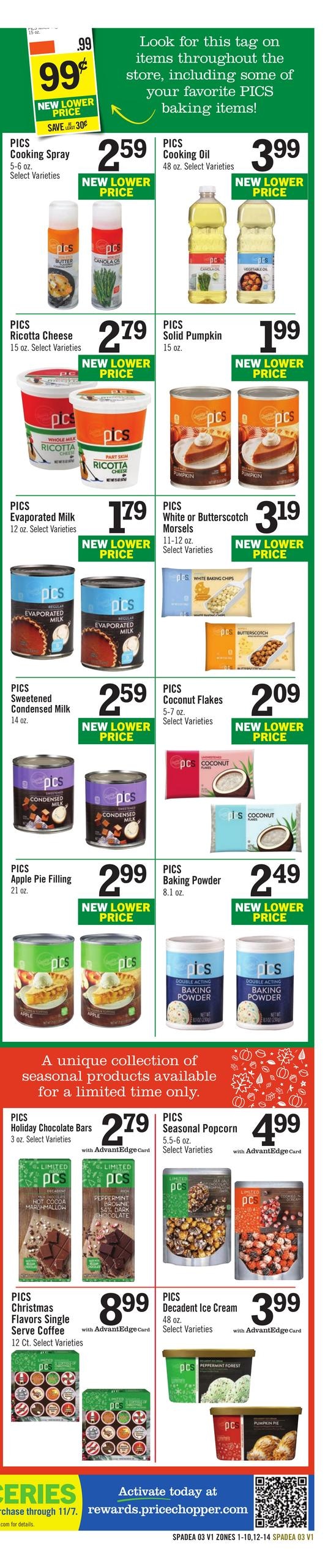 Price Chopper (Bethlehem Area, NH) Weekly Ad October 11 - 17, 2026