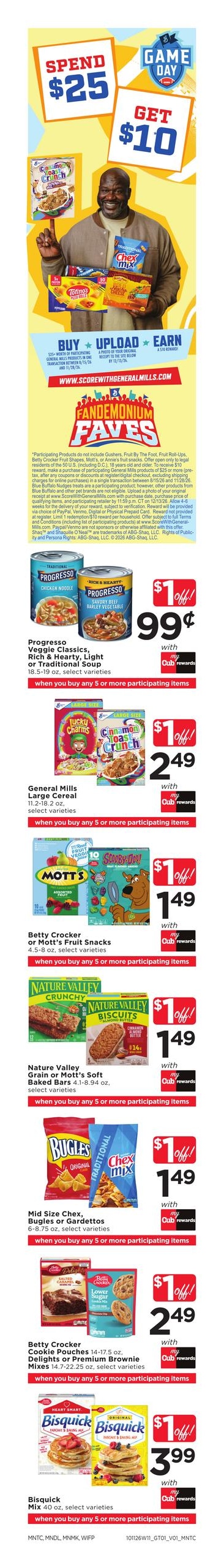 Cub Foods (Knife River Area, MN) Weekly Savings Weekly Ad October 11 - 17, 2026
