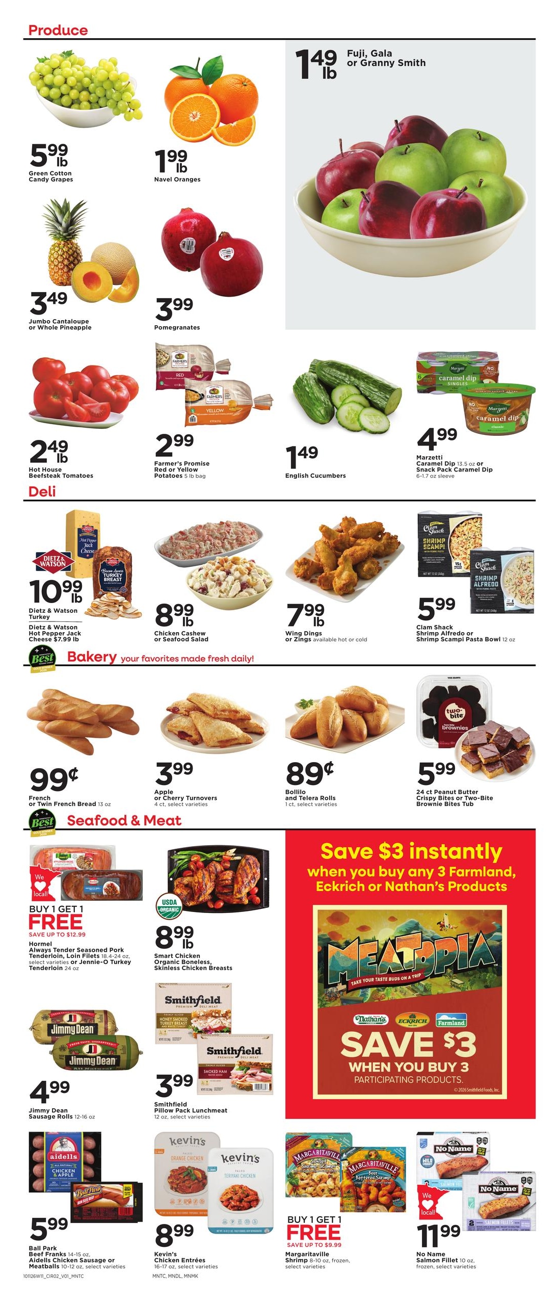 Cub Foods (Knife River Area, MN) Weekly Savings Weekly Ad October 11 - 17, 2026