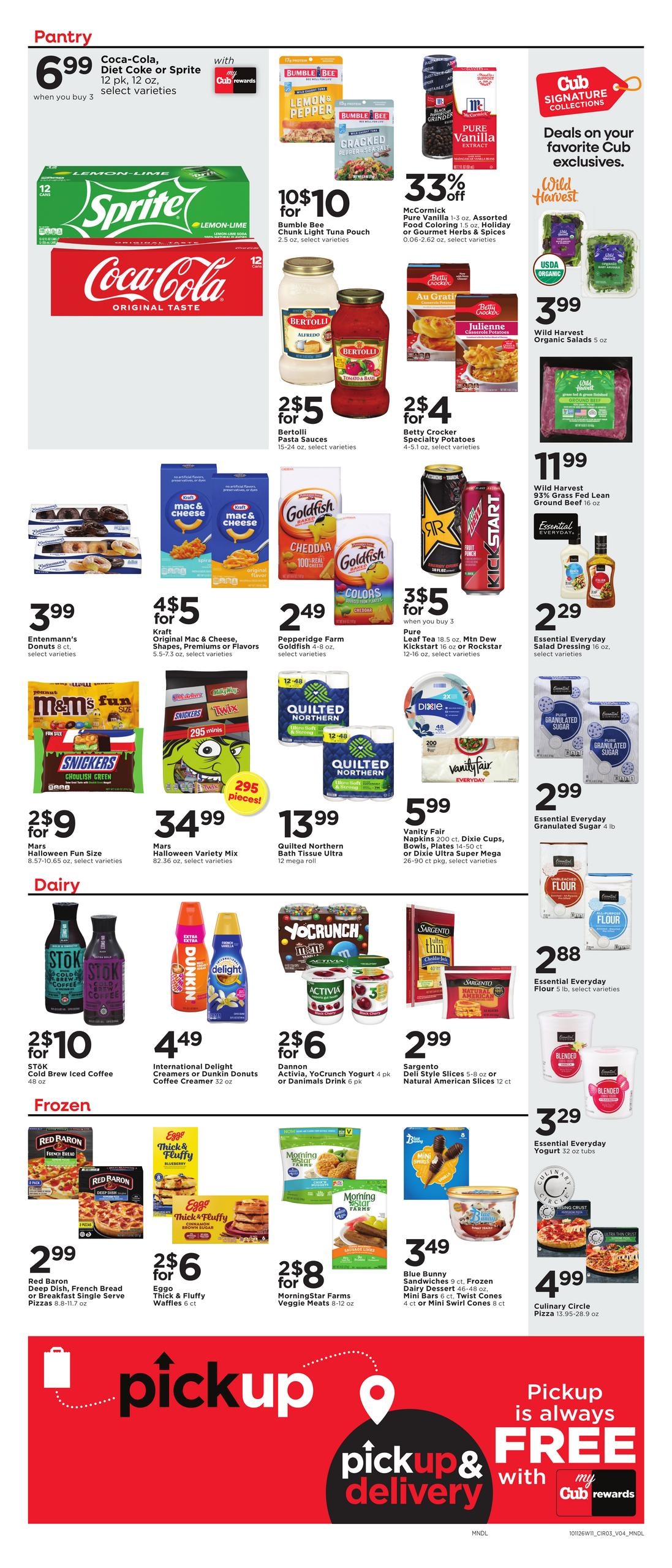 Cub Foods (Knife River Area, MN) Weekly Savings Weekly Ad October 11 - 17, 2026
