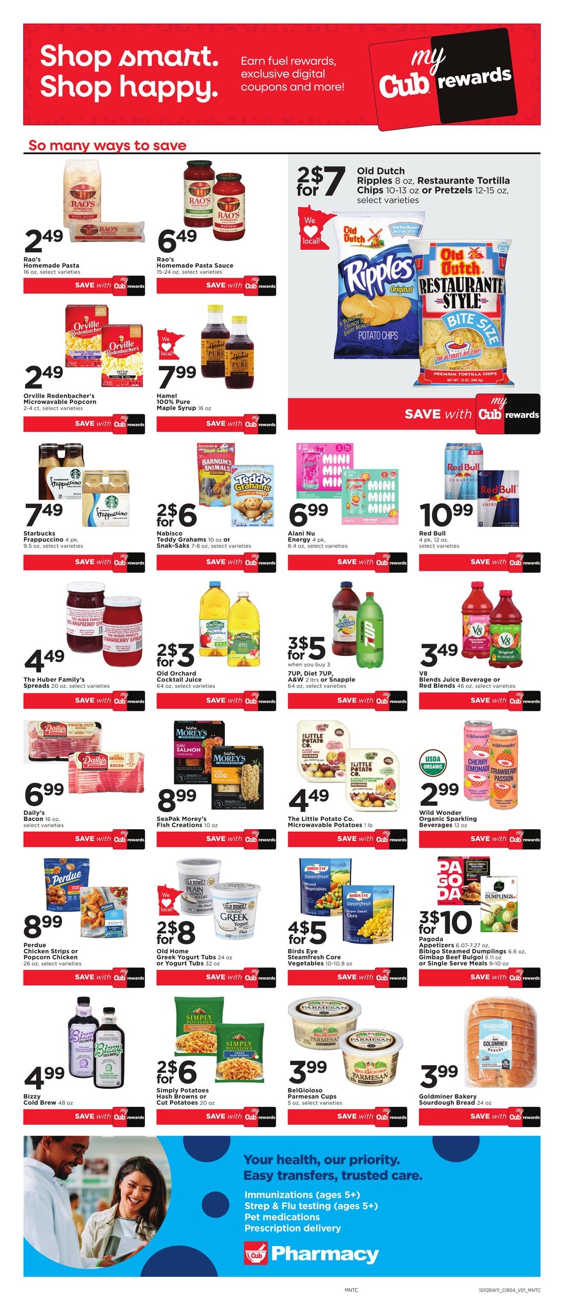 Cub Foods (Bock Area, MN) Weekly Savings Weekly Ad October 11 - 17, 2026