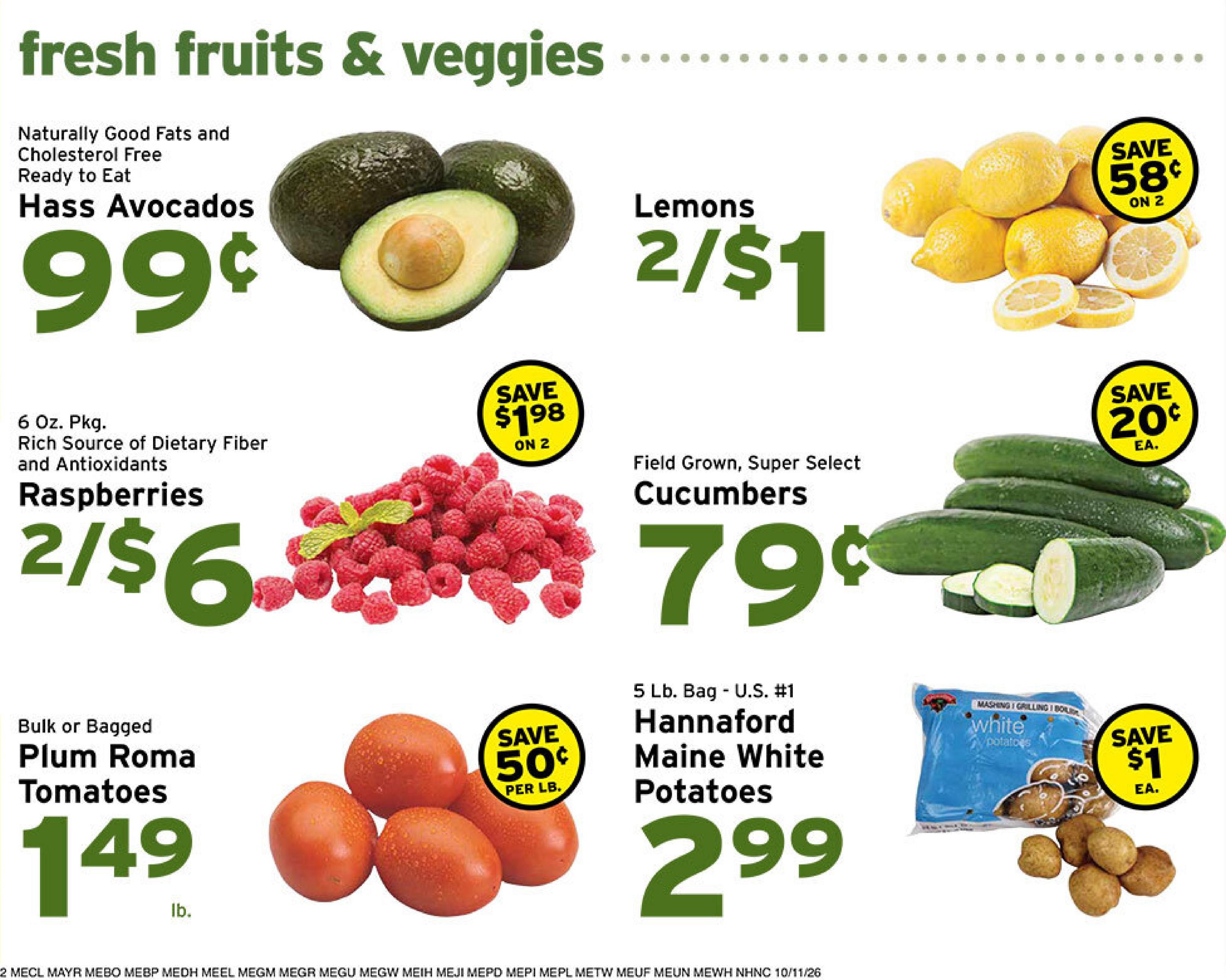 Danforth's Supermarket Weekly Ad October 11 - 17, 2026