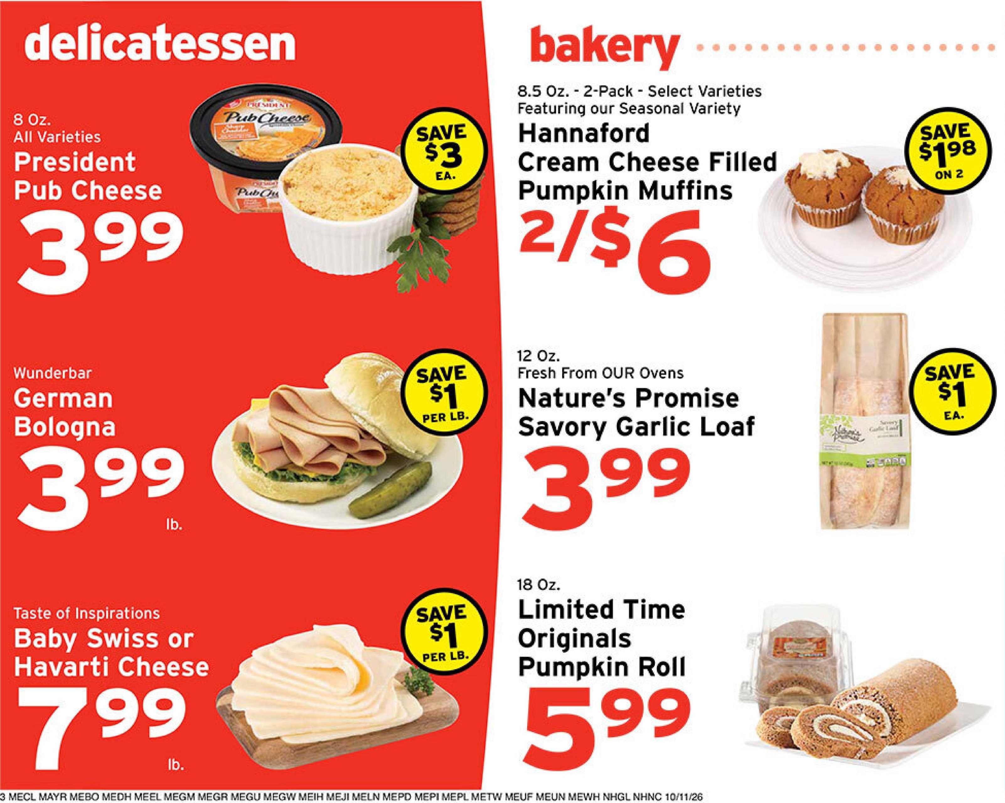 Danforth's Supermarket Weekly Ad October 11 - 17, 2026