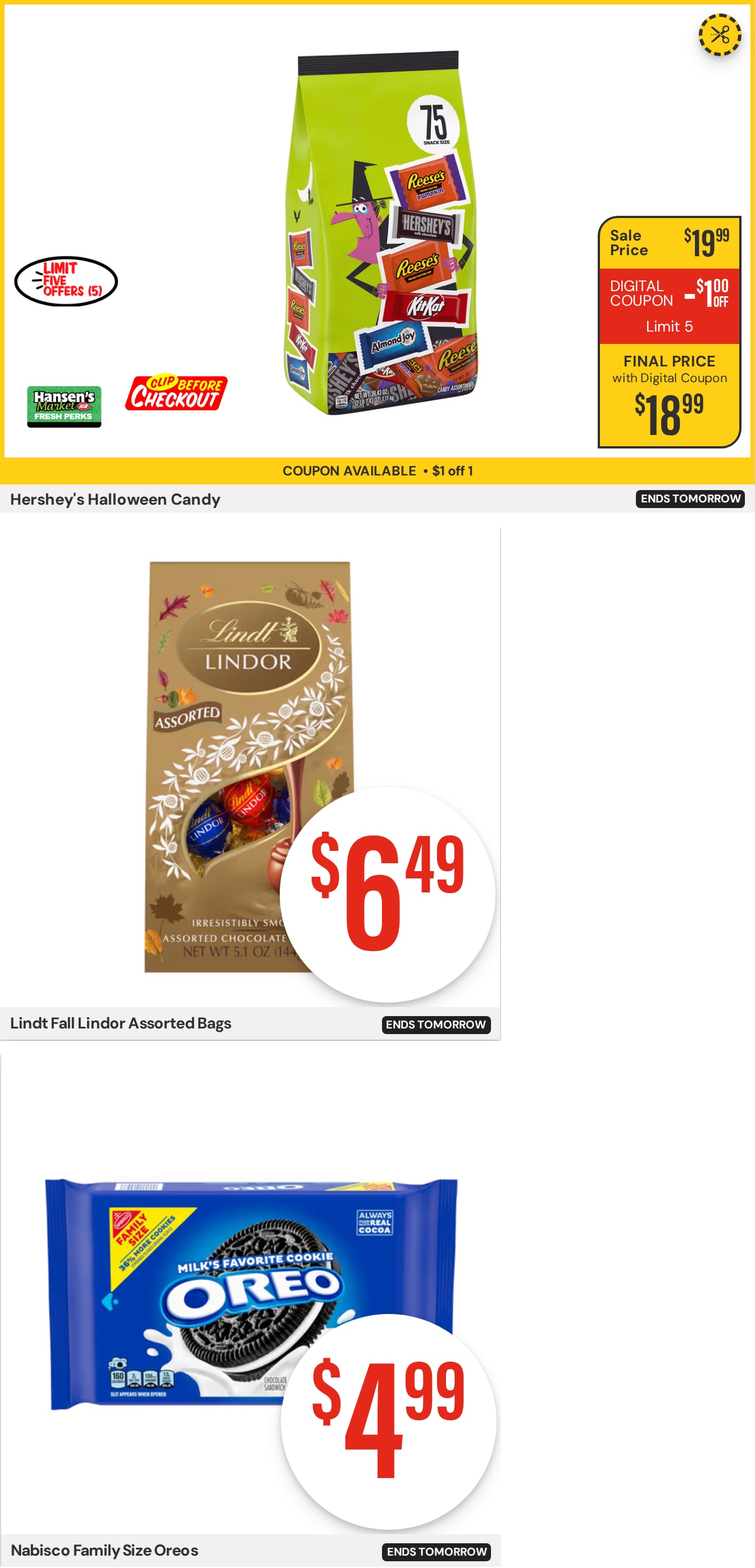 Hansen's IGA Wisconsin (Black River Falls, WI) Weekly Ad October 5 - 11, 2026