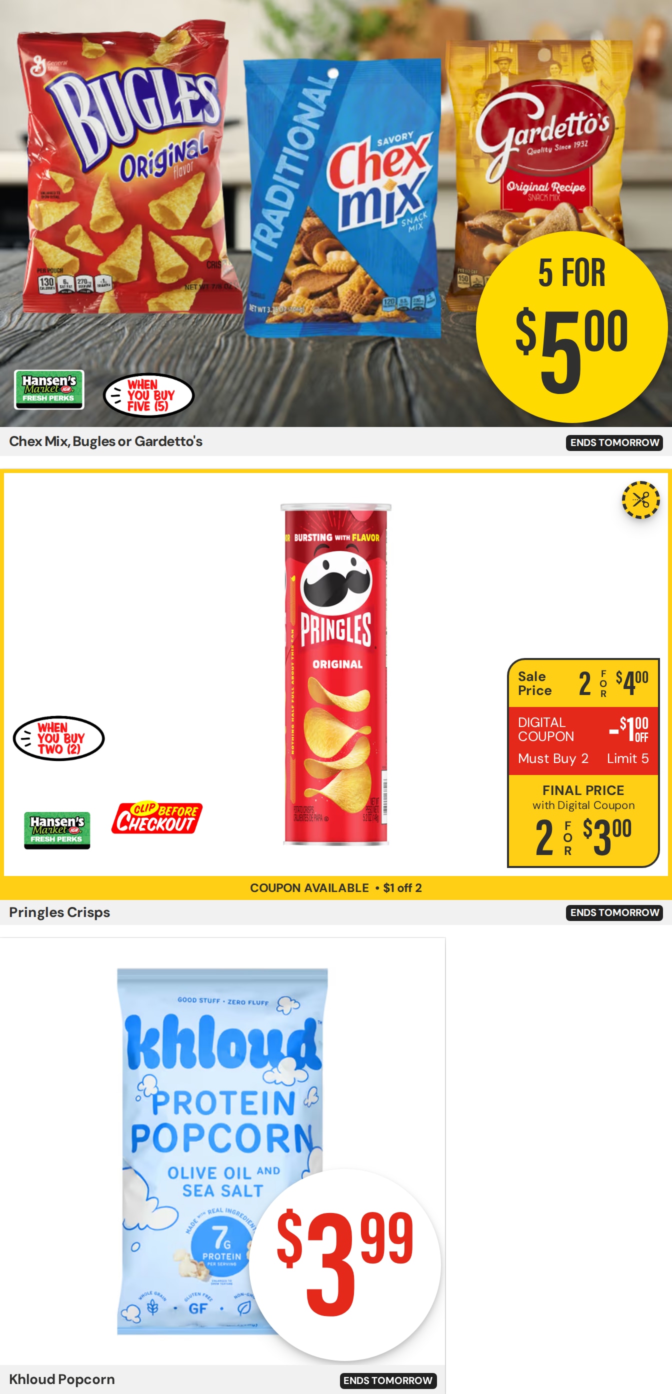 Hansen's IGA Wisconsin (Black River Falls, WI) Weekly Ad October 5 - 11, 2026