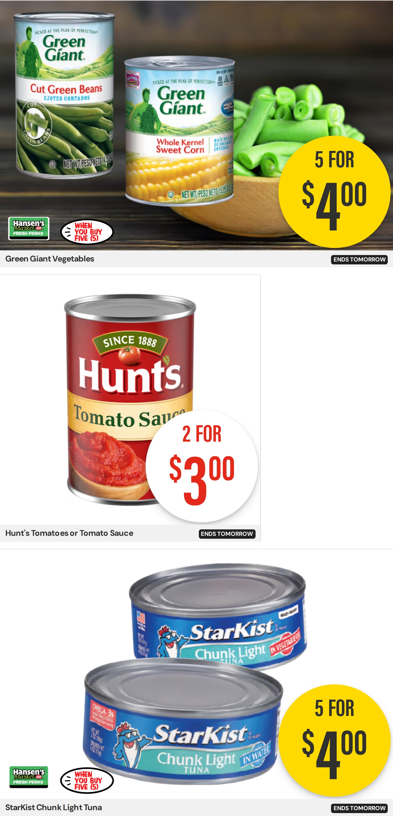 Hansen's IGA Wisconsin (Black River Falls, WI) Weekly Ad October 5 - 11, 2026