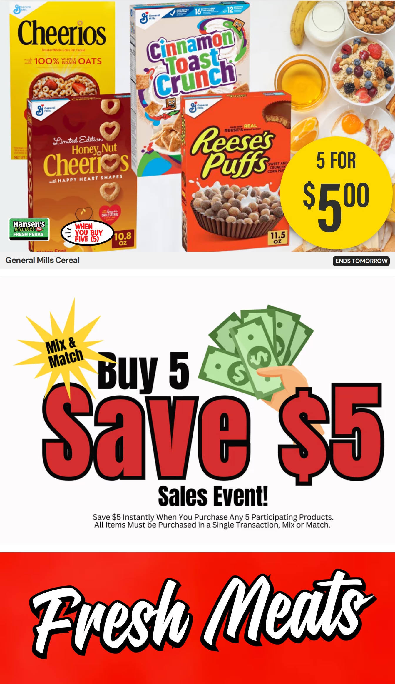 Hansen's IGA Wisconsin (Black River Falls, WI) Weekly Ad October 5 - 11, 2026