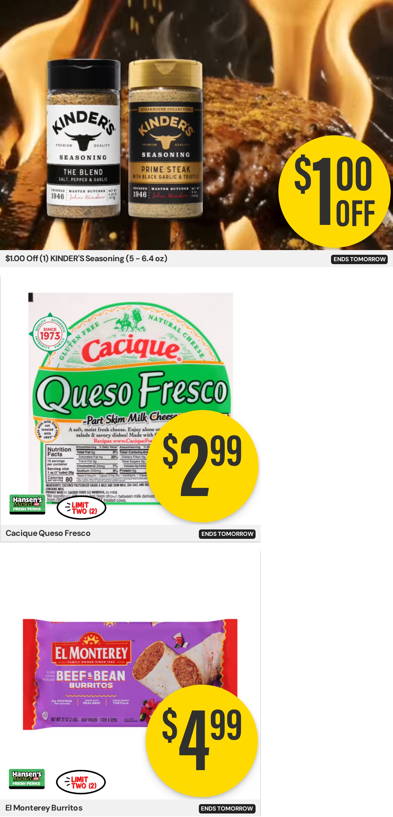 Hansen's IGA Wisconsin (Black River Falls, WI) Weekly Ad October 5 - 11, 2026