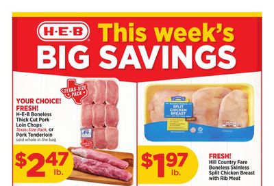 H-E-B (Chilton-Lott Area, TX) Weekly Ad October 7 - 13, 2026