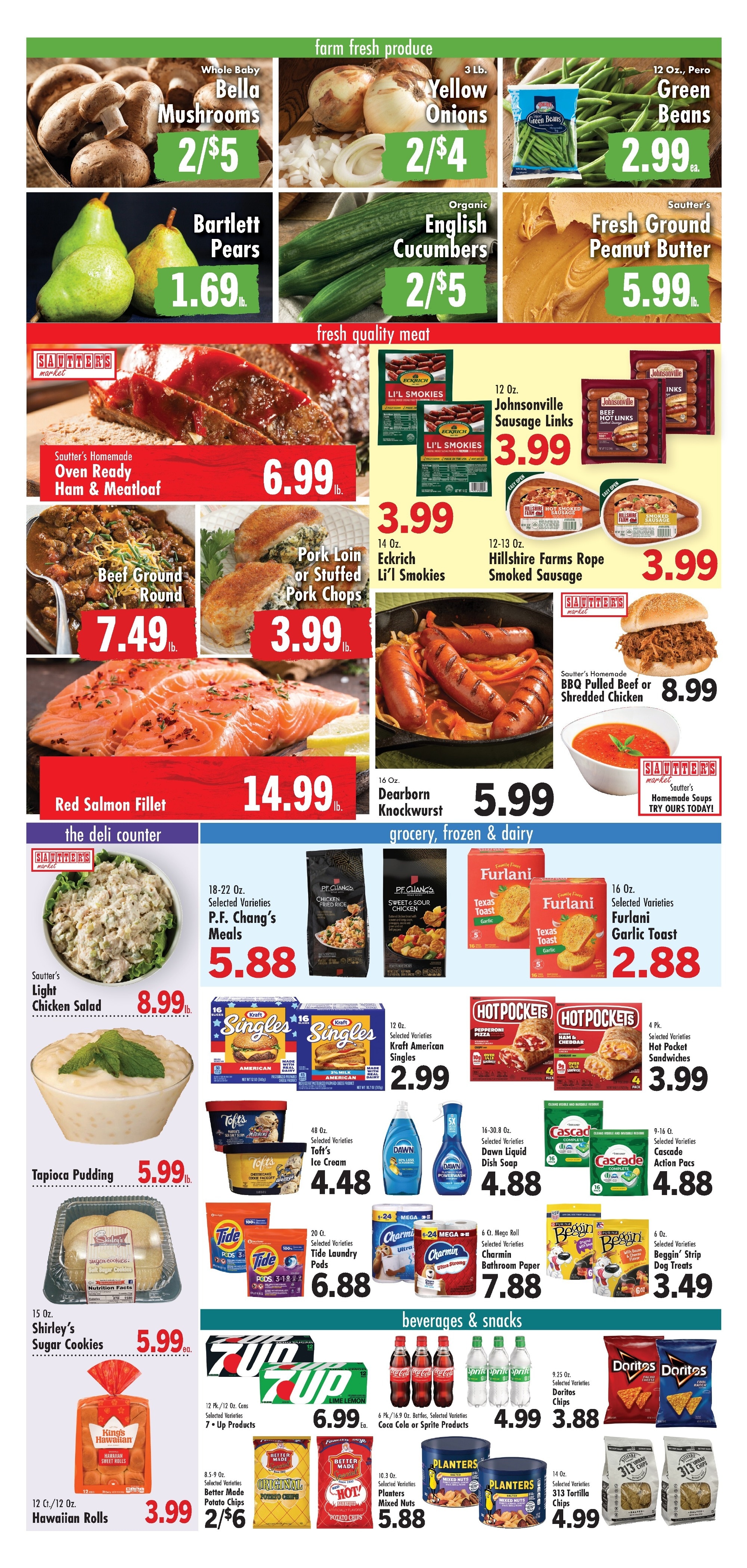 Sautter's Market Weekly Ad October 11 - 17, 2026