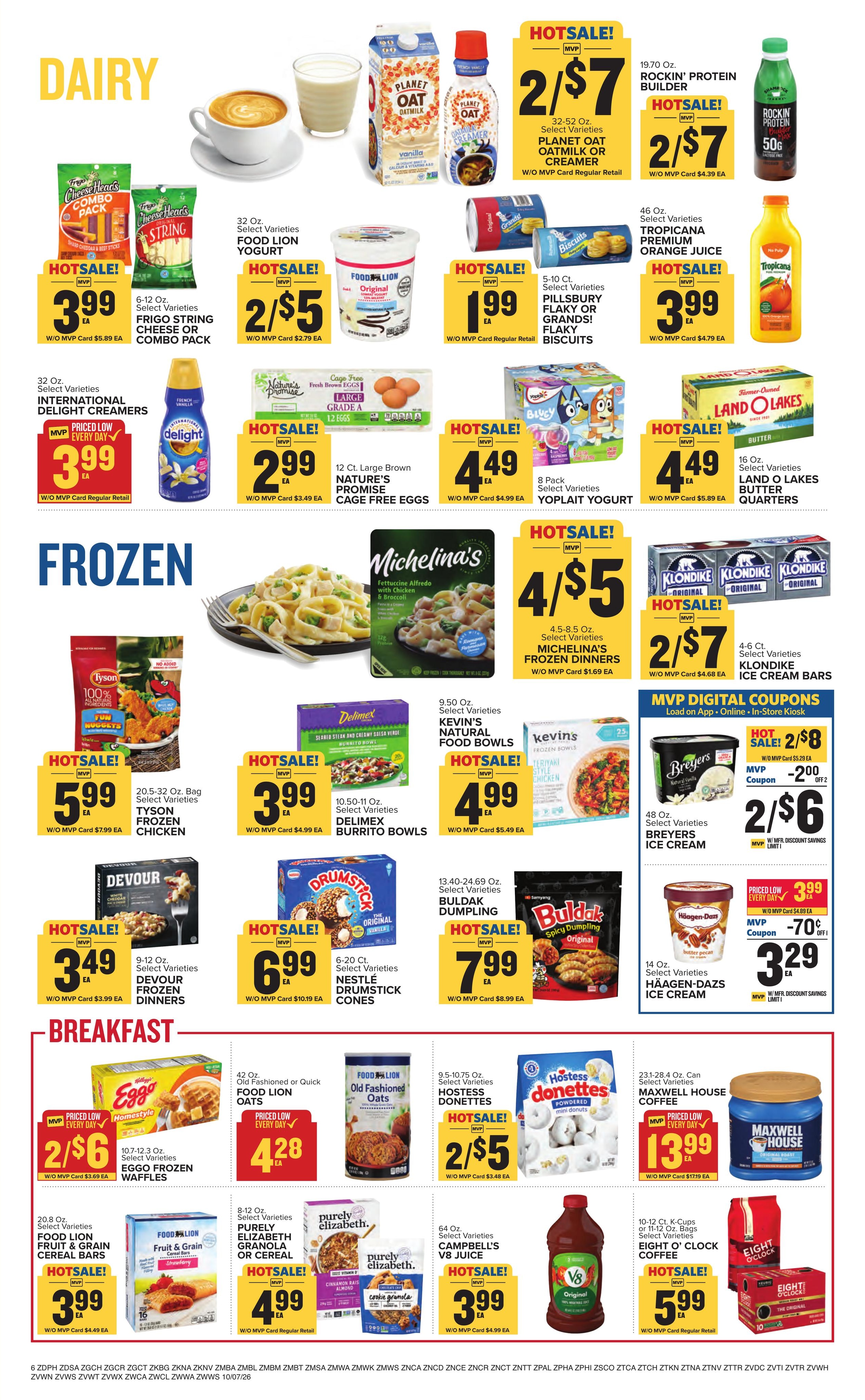 Food Lion (Mentone Area, AL) Weekly Ad October 7 - 13, 2026