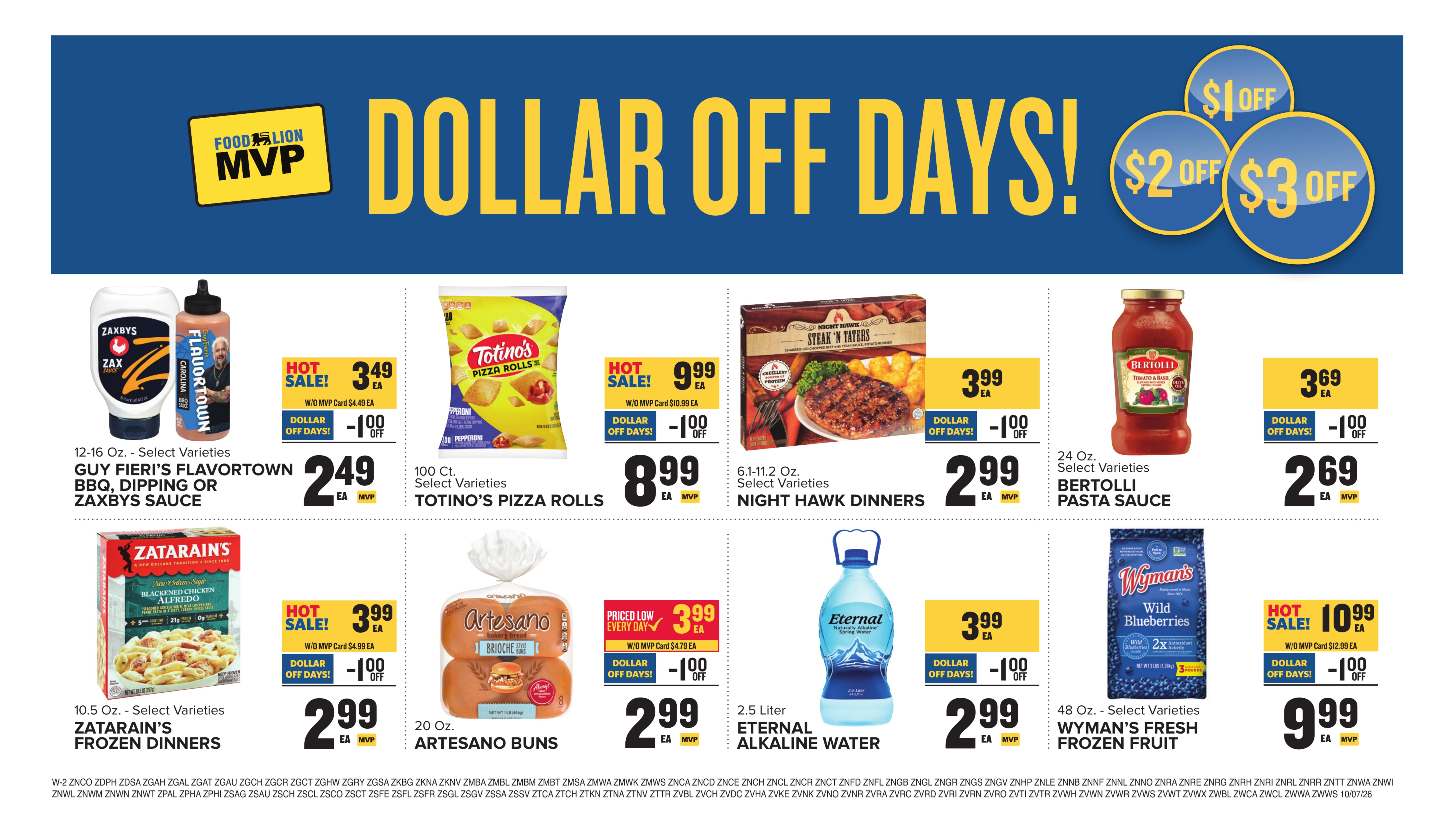 Food Lion (Mentone Area, AL) Weekly Ad October 7 - 13, 2026