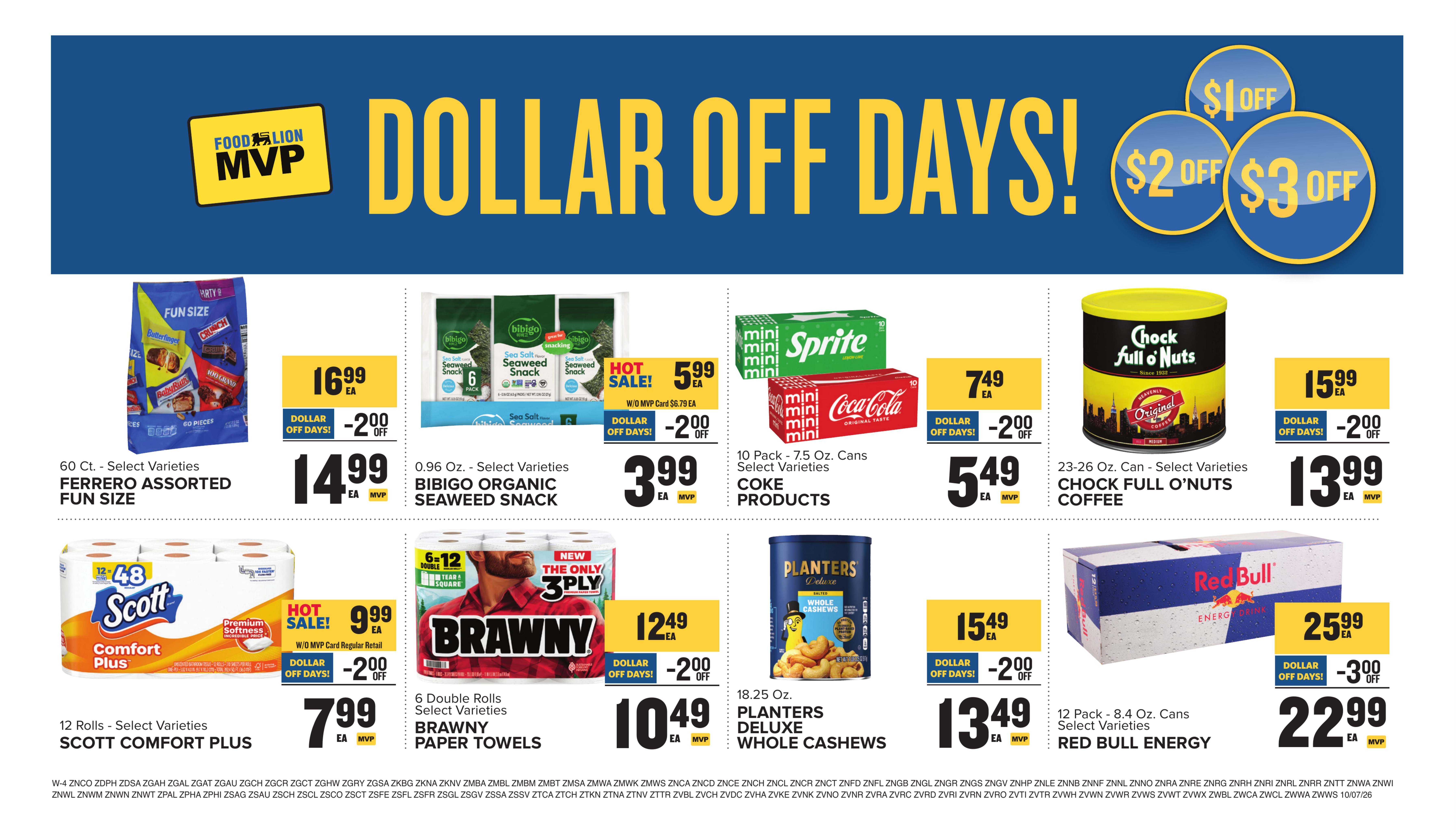 Food Lion (Mentone Area, AL) Weekly Ad October 7 - 13, 2026
