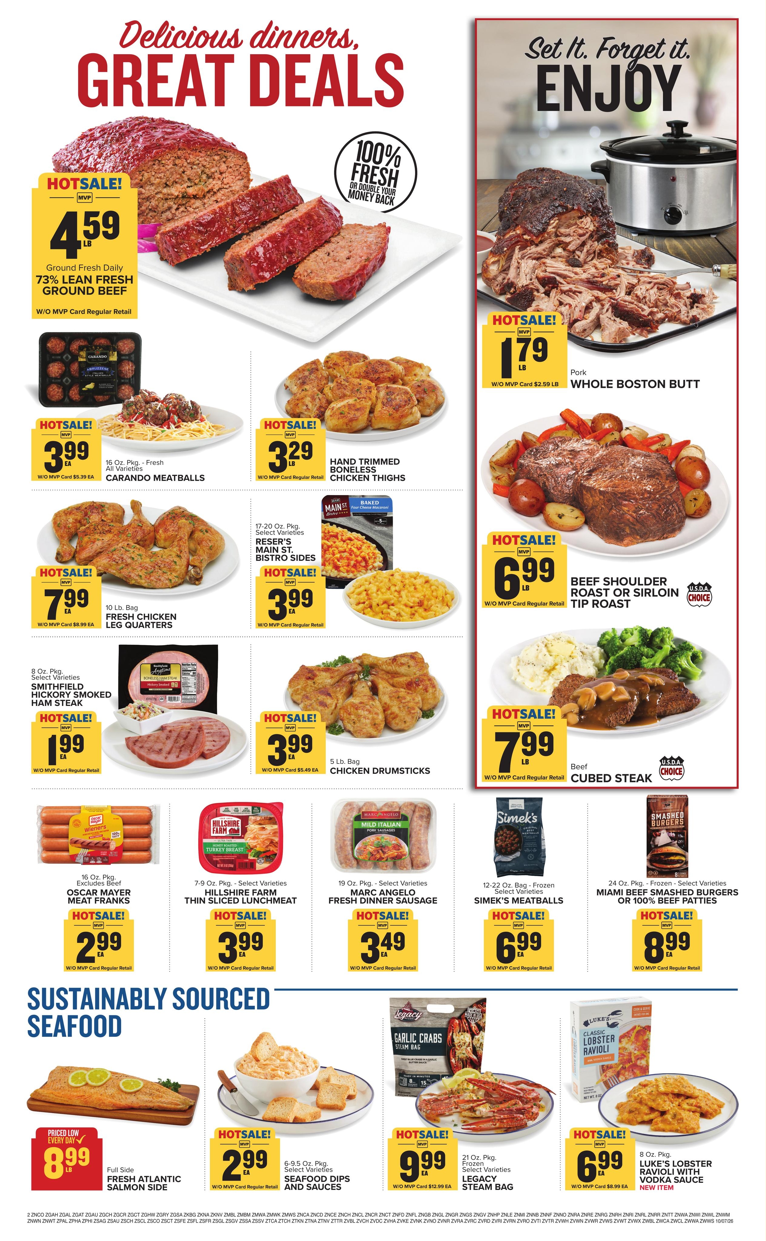 Food Lion (Mentone Area, AL) Weekly Ad October 7 - 13, 2026