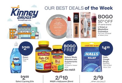 Kinney Drugs Weekly Ad October 11 - 17, 2026