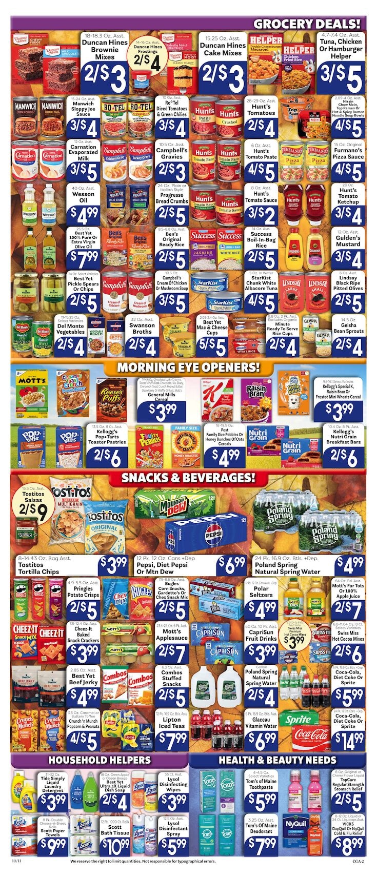 Valley Market and Jim's Great American Weekly Ad October 11 - 17, 2026