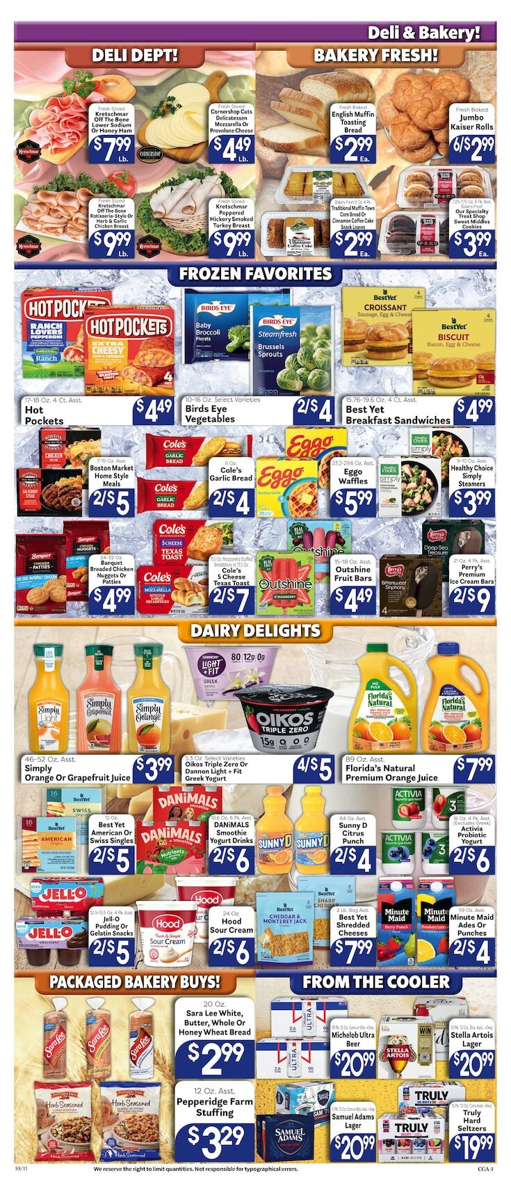 Valley Market and Jim's Great American Weekly Ad October 11 - 17, 2026