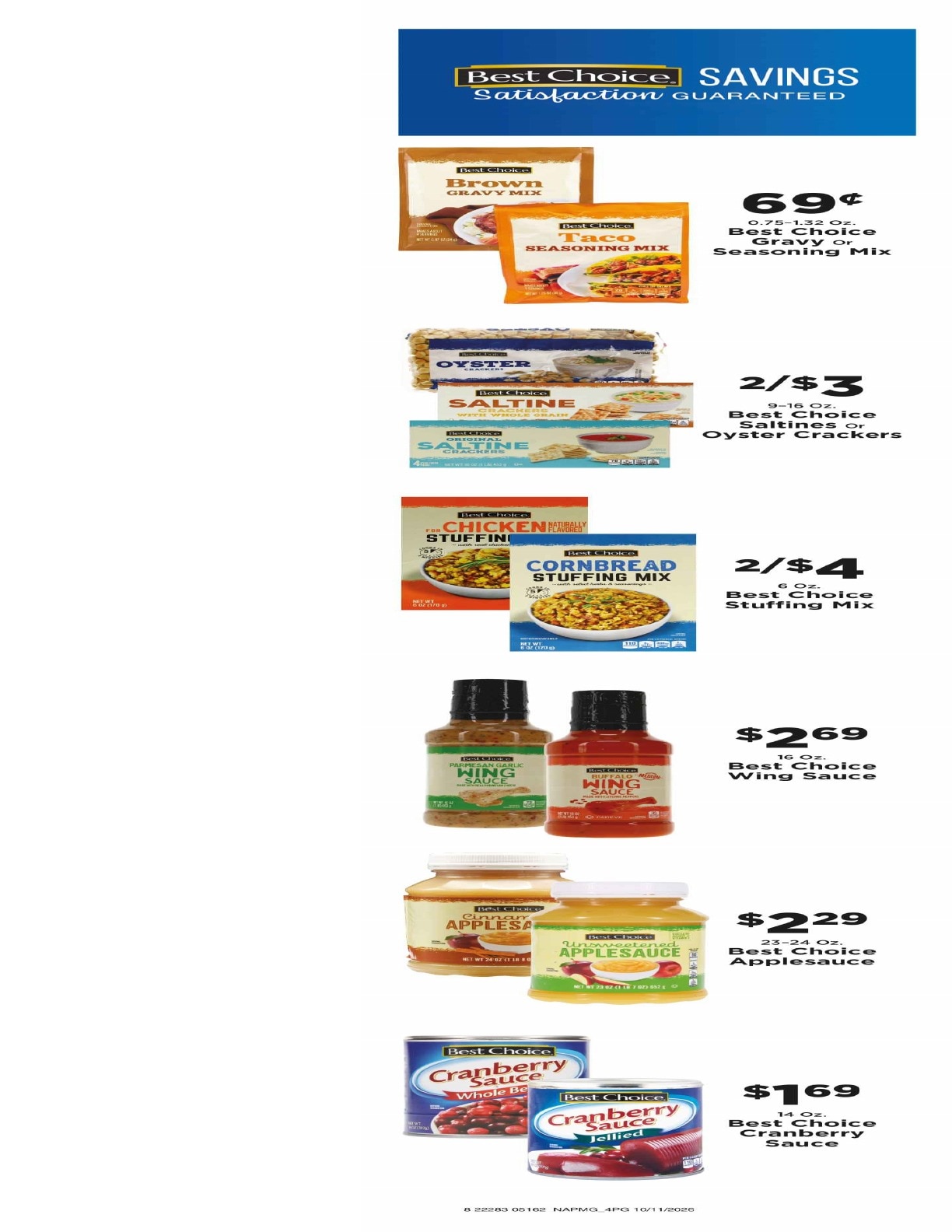 Tybee Market Weekly Ad October 11 - 17, 2026