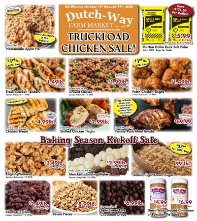 Dutch-Way Farm Market Weekly Ad October 12 - 19, 2026