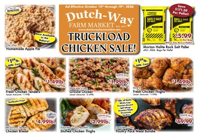 Dutch-Way Farm Market Weekly Ad October 12 - 19, 2026