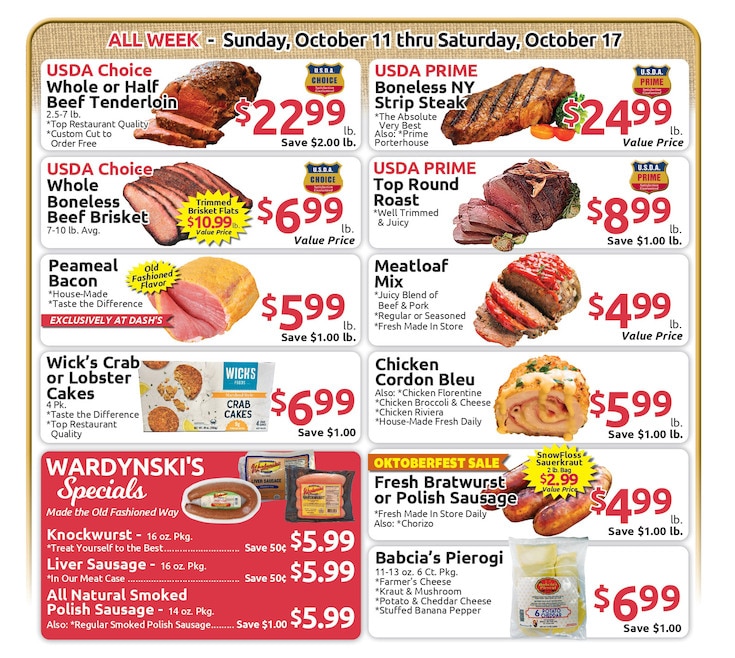Dash's Market Weekly Ad October 11 - 17, 2026