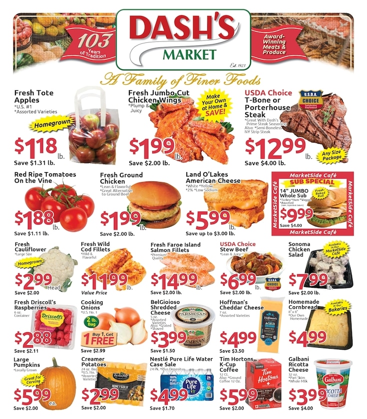 Dash's Market Weekly Ad October 11 - 17, 2026