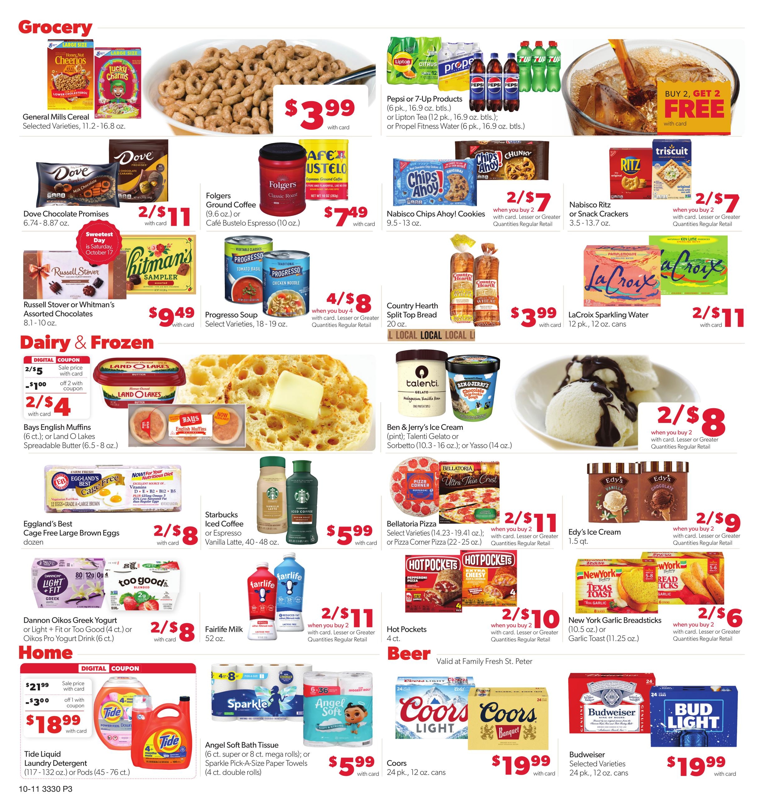 Family Fare Weekly Ad October 11 - 17, 2026