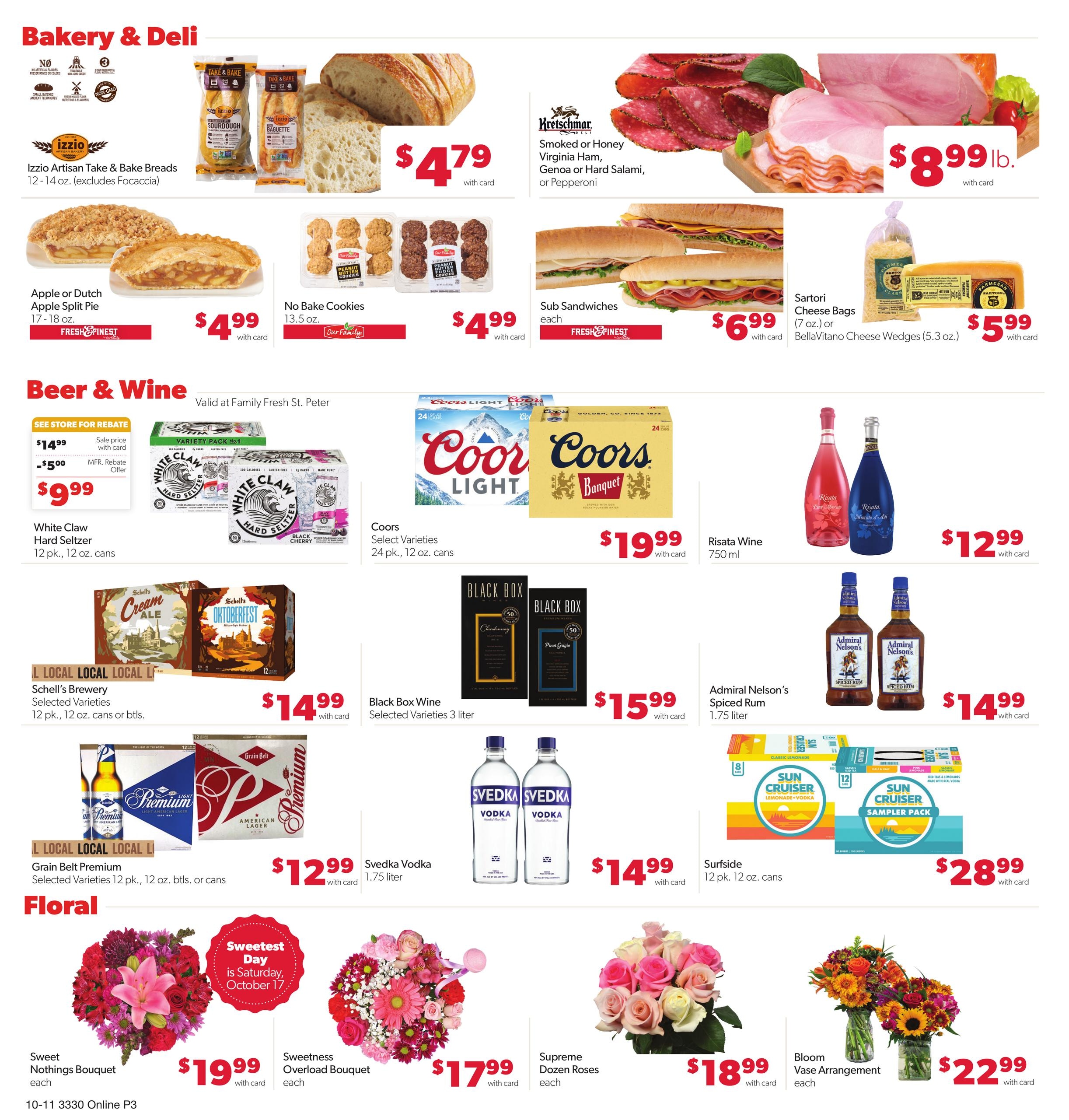 Family Fare Weekly Ad October 11 - 17, 2026