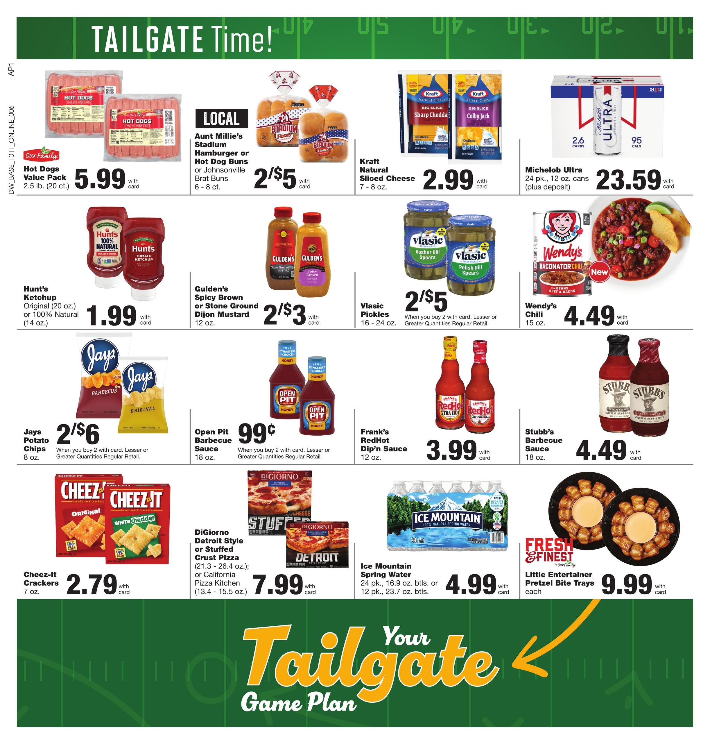 D&W Fresh Market Weekly Ad October 11 - 17, 2026