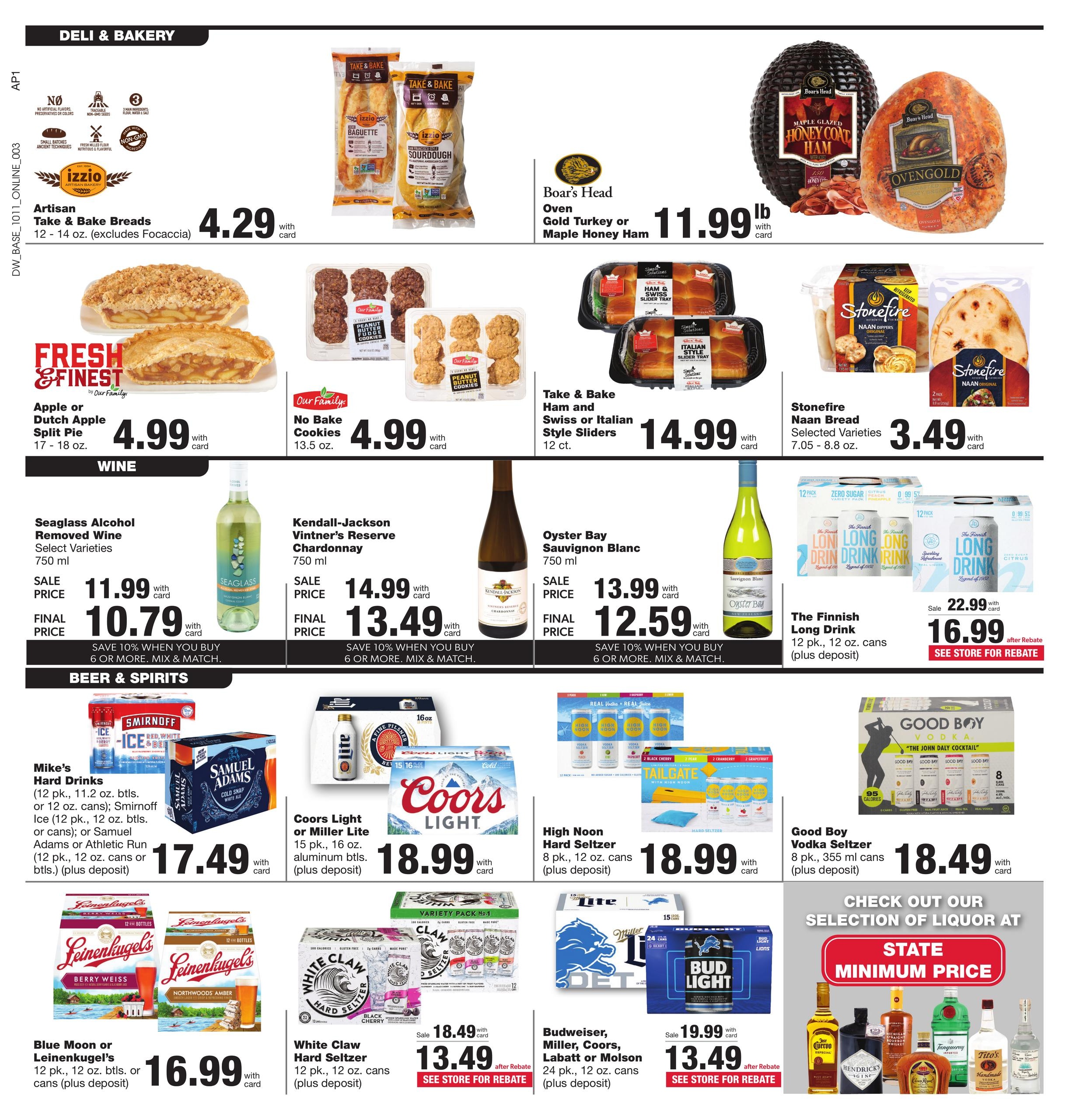 D&W Fresh Market Weekly Ad October 11 - 17, 2026