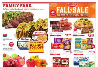 Family Fare (Bellevue Area, NE) Weekly Ad October 11 - 17, 2026